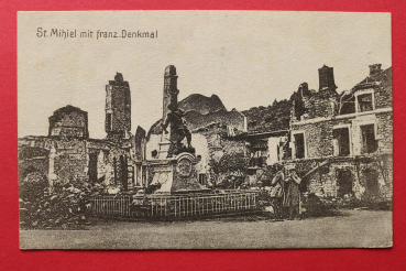 Postcard PC 1917 St Mihiel WWI France